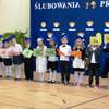 Ślubowanie klas pierwszych w Szkole Podstawowej im. Marii Konopnickiej w Sokółkach