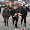 Mławskie Obchody Dnia Żołnierzy Wyklętych - złożenie kwiatów pod pomnikiem