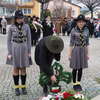 Mławskie Obchody Dnia Żołnierzy Wyklętych - złożenie kwiatów pod pomnikiem