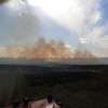 Pożar około 40 ha nieuzytków koło Dobrzynki