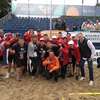Młodzi szczypiorniści Jezioraka Iława pomagali przy organizacji plażowych mistrzostw Europy (1-7 lipca 2019)