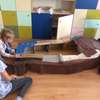 Uczniowie zbudowali łódź