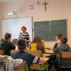 Słuchamy i snujemy refleksje w Szkole Podstawowej w Niechłoninie
