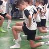 Młodzi piłkarze Mrągowii na badaniach w Polskiej Akademii Futbolu