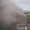 Pożar tartaku w Proszkowie