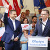 Rafał Trzaskowski w Olsztynie