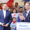 Rafał Trzaskowski w Olsztynie