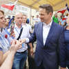Rafał Trzaskowski w Olsztynie