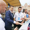 Rafał Trzaskowski w Olsztynie