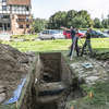 Archeolodzy odkopali fragmenty średniowiecznej wieży.
