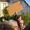 Protest przed siedzibą SM 