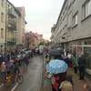 Protest mieszkańców Ełku w sprawie podwyżej czynszów w SM 