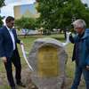 Odsłonięcie pomnika upamiętniającego dawny cmentarz żydowski w Olecku