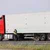 Kolizja trzech pojazdów ciężarowych w Barczewie 19.08.2022