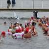 Narodowe Święto Niepodległości — kąpiel morsów na Dzikiej Plaży w Iławie, 11.11.2022