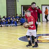 Pokazowa lekcja koszykówki w SP 11 w Elblągu z udziałem trenera i reprezentantów Polski w 3x3
