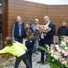 Powitanie Agaty Barwińskiej po zdobyciu mistrzostwa Europy, Port Iława 25.11.2022