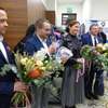 Powitanie Agaty Barwińskiej po zdobyciu mistrzostwa Europy, Port Iława 25.11.2022