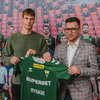 Jakub Tecław już w GKS-ie Tychy (2 lutego 2023)