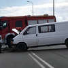 MŁAWA\\\ Wypadek na skrzyżowaniu ul. Padlewskiego z krajową 