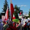 Protest pod Sejmem w obronie ks. Olszewskiego (09.07.2024)